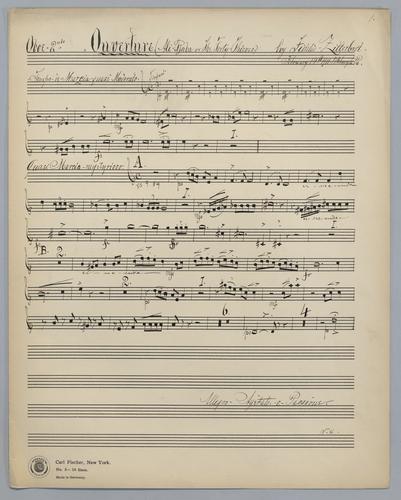 Ouverture : Ali-Baba - Parts: Oboe 2