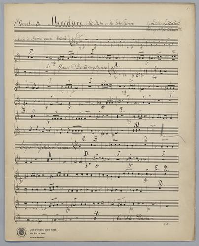 Ouverture : Ali-Baba - Parts: Cornet 1