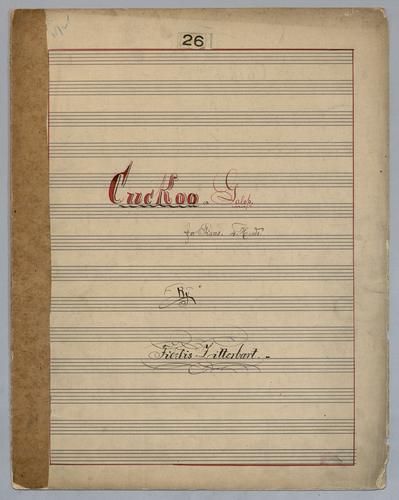 Cuckoo : Galop : for Piano, 4 Hands : [in F major]