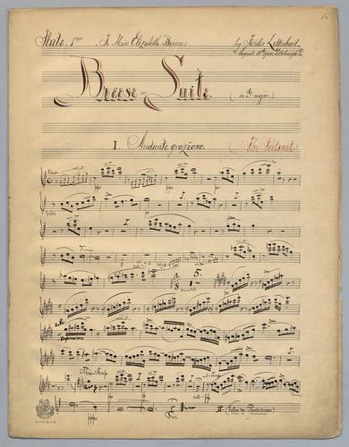 Breese Suite - Parts: Flute 1