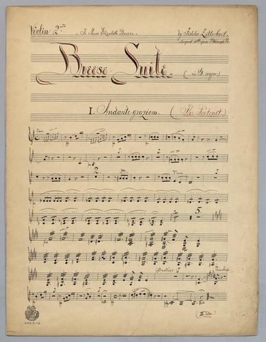 Breese Suite - Parts: Parts: Violin 2