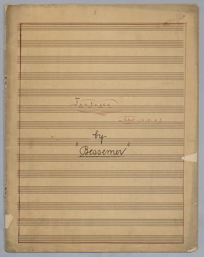 Fantasie : on Subject (C-B-C) : by "Bessemer" : [in F major]