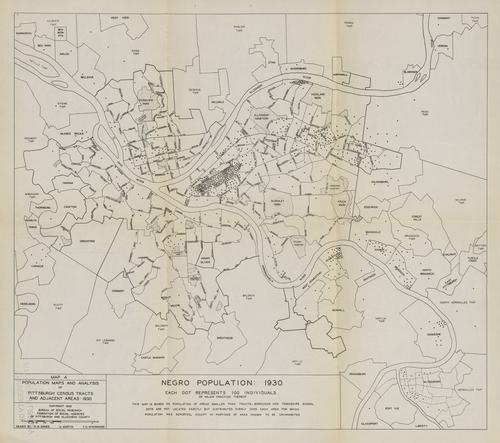Map 4. Negro population: 1930