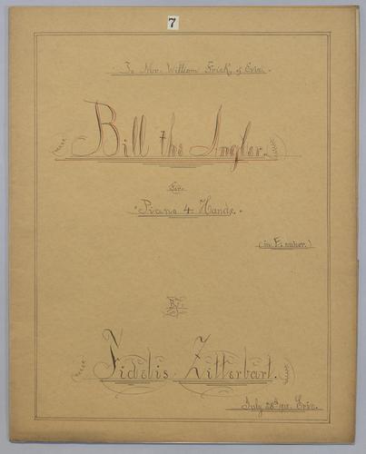 Bill the Angler : for Piano, 4 Hands : in E Minor,
