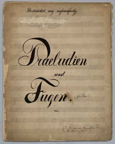 Praeludien und Fugen : für Piano : Opus 169,