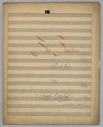 The Fountain : for Piano, 4 hands : [in G major],