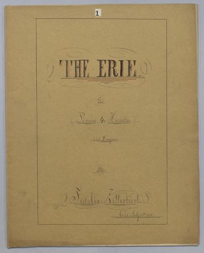 The Erie : for Piano, 4 Hands : in F Major,