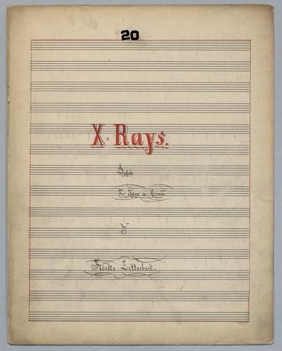 X-rays : Galop : for Piano, 4 hands : [in C major]