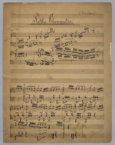 Polka Chromatic : [for] Piano : [in Db major]