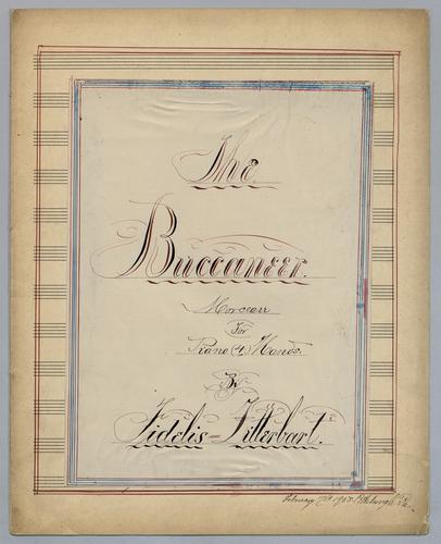 The Buccaneer : Morceau : for Piano, 4 hands : [in G major],