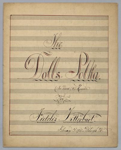 The Dolls Polka : for Piano, 4 hands : [in G major],