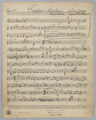 Domitian : Ouverture - Parts: Oboe 2