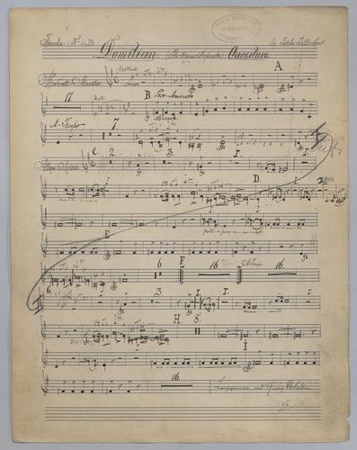 Domitian : Ouverture - Parts: Trumpet 3