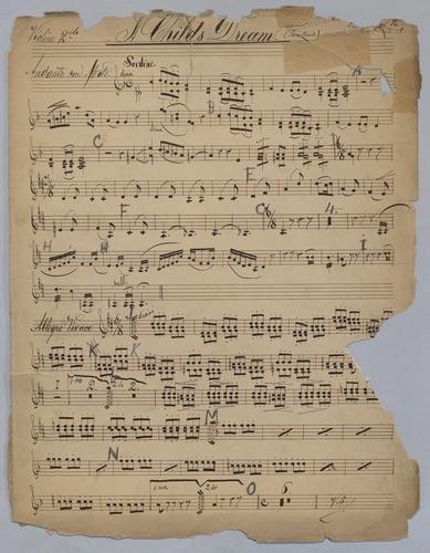A Child's Dream - Parts: Violin 2