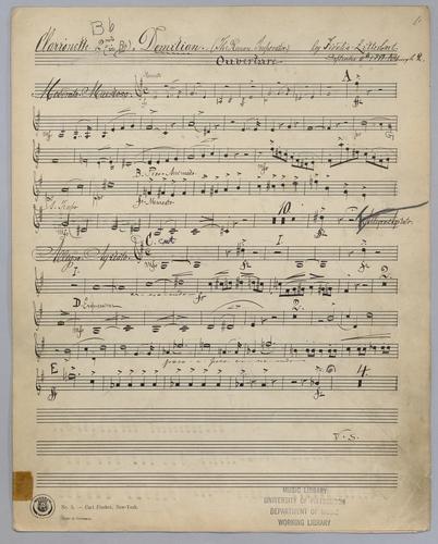 Domitian : Ouverture - Parts: Clarinet 2