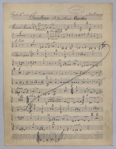 Domitian : Ouverture - Parts: Trumpet 2