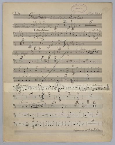 Domitian : Ouverture - Parts: Tuba