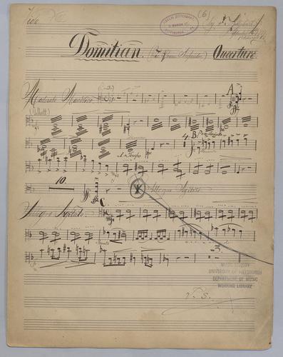 Domitian : Ouverture - Parts: Viola