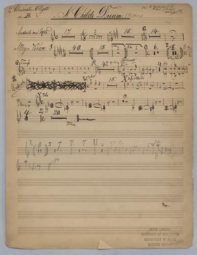 A Child's Dream - Parts: 2 Clarinets obligato