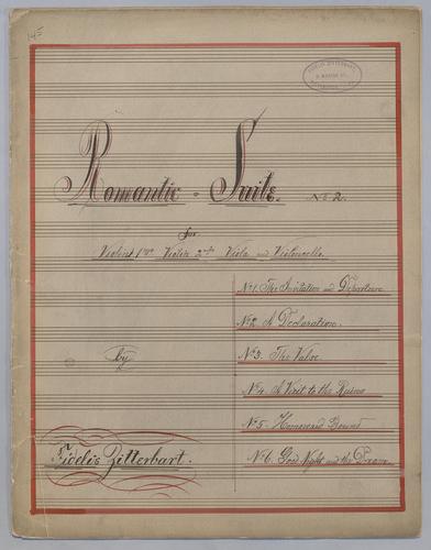 Romantic Suite : No. 2 - Parts: Violin 1