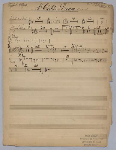 A Child's Dream - Parts: 2 Bassoons obligato