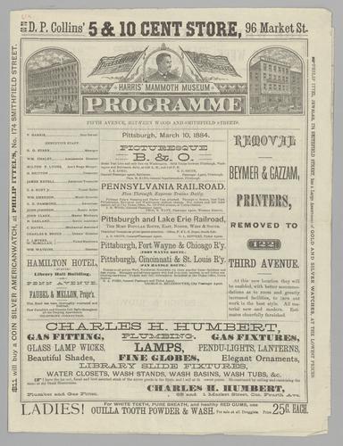Vaudeville program - Yankee in Love; B. and B. with Maggie Willet and Harry Thorne; etc