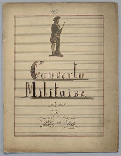 4tes Concerto Militaire - Score