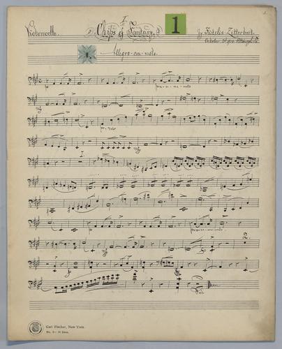 Chips of Fantasy : [no]. 1 - Parts: Violoncello
