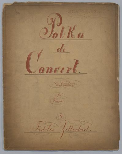 Polka de Concert : La Comtesse : for Piano : [in Db major]