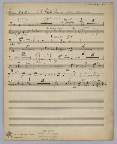 A Child's Dream - Parts: Timpani
