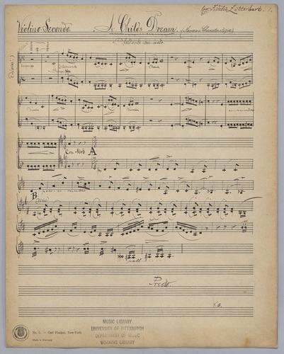 A Child's Dream - Parts: Violin 2