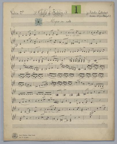 Chips of Fantasy : [no]. 1 - Parts: Violin 2