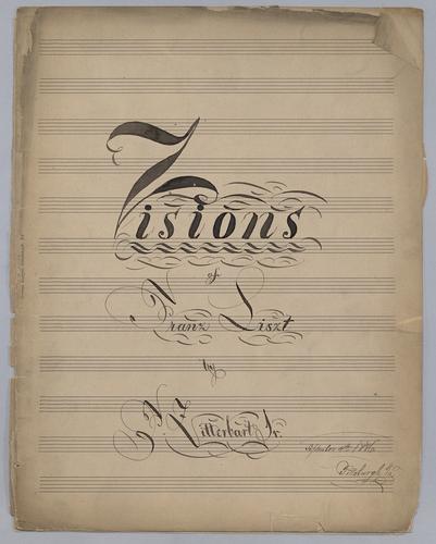 Visions of Franz Liszt : [for] Piano solo : [in Eb major],