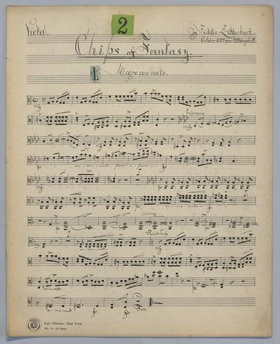 Chips of Fantasy : [no.] 2 - Parts: Viola