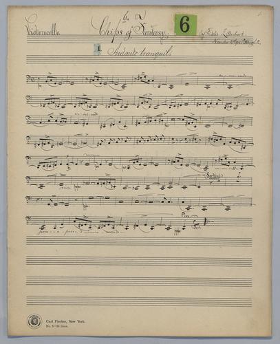 Chips of Fantasy : [no.] 6 - Parts: Violoncello