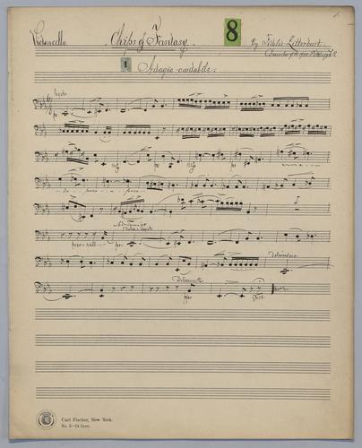 Chips of Fantasy : No. 8 - Parts: Violoncello