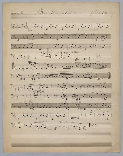 Barcarolle - Parts: Violoncello