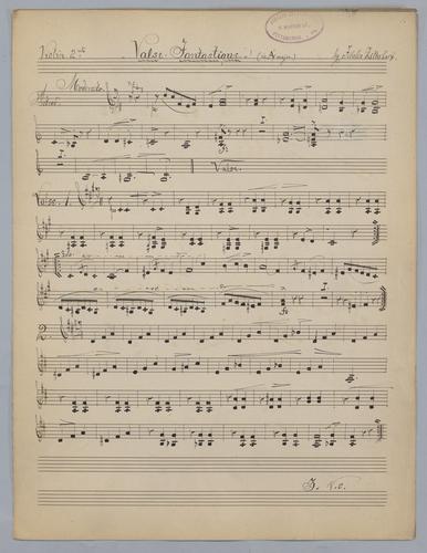 Valse Fantastique : [no.] 9 - Parts: Violin 2