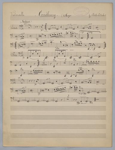 Cradlesong - Parts: Violoncello