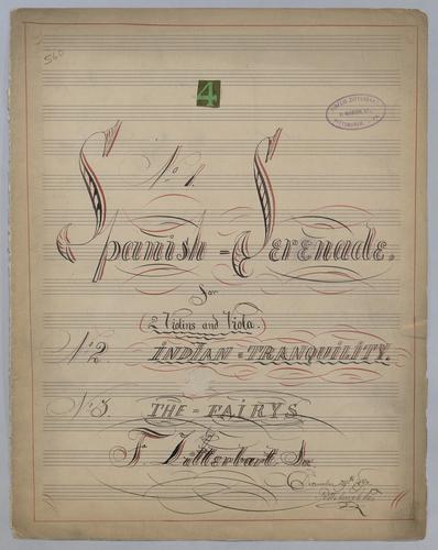 Spanish Serenade - Parts: Violin 1