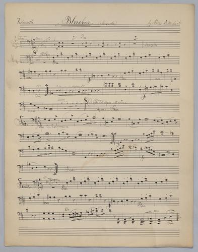 Blushes - Parts: Violoncello