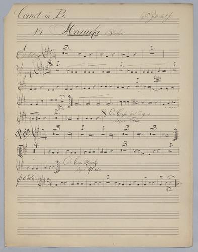 Mazurka - Parts: Cornet
