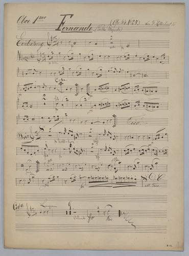 Fernande - Parts: Oboe 1