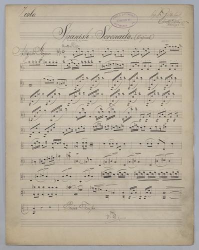 Spanish Serenade - Parts: Viola