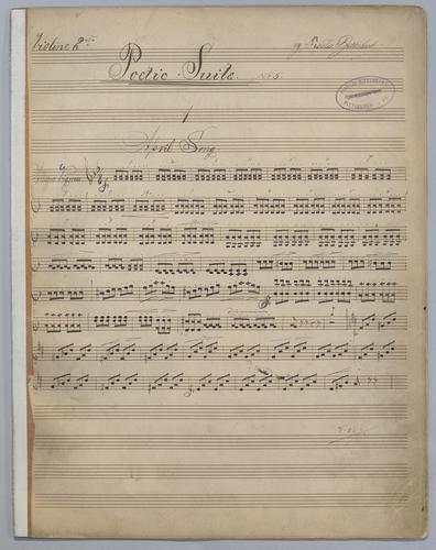 Poetic Suite : No. 5 - Violin 2