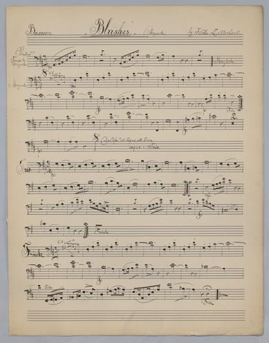 Blushes - Parts: Bassoon