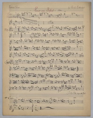 Pause and Reflect - Parts: Violin 1