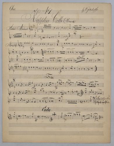 No. 1 : Kappler's Cello : [and] No. 2 : Souvenir de Atterbury - Parts: Oboe