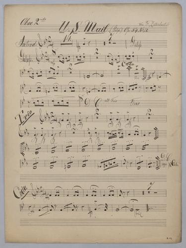 U.S. Mail : Galop - Parts: Oboe 2