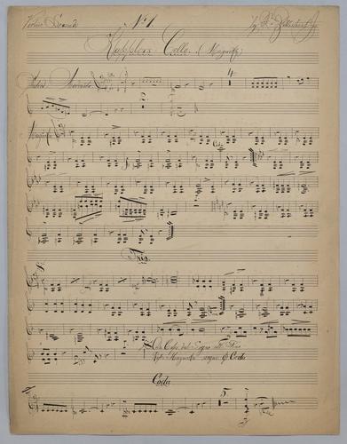 No. 1 : Kappler's Cello : [and] No. 2 : Souvenir de Atterbury - Parts: Violin 2